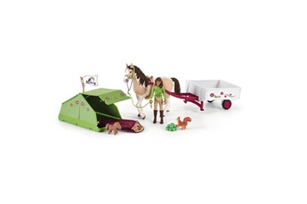 Figurine pour enfant Schleich Séjour au camping horse club de sarah - schleich