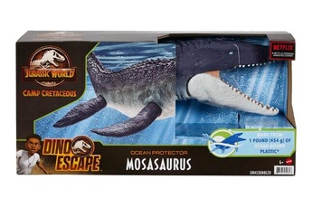 Figurines animaux Mattel Figurine jurassic world dino escape ocean protector mosasaurus