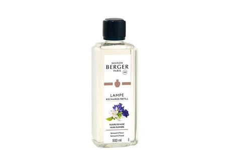 Diffuseur d’ambiance Maison Berger Parfum lampe berger fleurs de musc 500ml