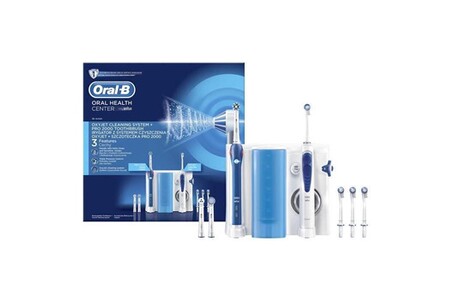 Brosse à dents électrique Oral B Oral-b combiné dentaire pro 2000 + hydropulseur oxyjet