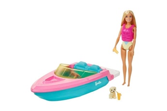 Poupée Mattel Barbie barbie et son bateau
