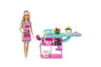 Poupée Mattel Barbie métiers coffret fleuriste