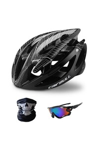 casque intégral amovible noir casque de sport pour enfants Casque de vélo vélo de route VTT léger et respirant 