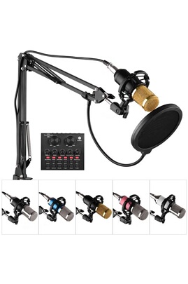 Microphone Andoer Kit de Microphone à condensateur d'