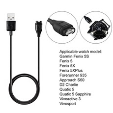 Cables USB GENERIQUE Câble de charge USB pour Garmin fenix 5S