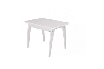 Geuther Ensemble table / chaise Table bois enfant bambino couleur blanc