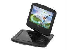 DVBX 1418 HE - Lecteur DVD avec tuner TV - portable -écran: 9" - noir