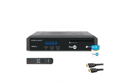 Câble HDMI Carte TNTSAT V6 Servimat Récepteur Satellite HD Déport IR Câble 12V 