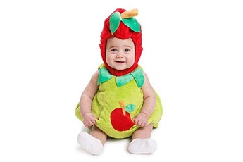 Déguisements Dress Up America Dress up america déguisement pomme sucrée bébé, 867-12-24, green and red, taille 12-24 mois (poids: 10-13,5 kg, hauteur: 74-86 cm)