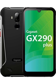 GX290 Plus - 4G smartphone - double SIM - RAM 4 Go / Mémoire interne 64 Go - microSD slot - affichage LED - 6.1" - 1560 x 720 pixels - 2x caméras