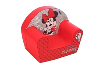 Figurines personnages Disney Minnie fauteuil club disney baby rouge