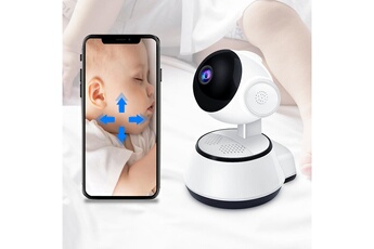 Ecoute bébé Babyphone Babyphone vidéo blanc caméra de surveillance ip wifi pour bébé avec vision nocturne audio et audio ir