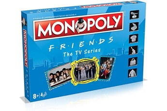 Jeux classiques Winning Moves Winning moves- friends monopoly italian edition, 036498