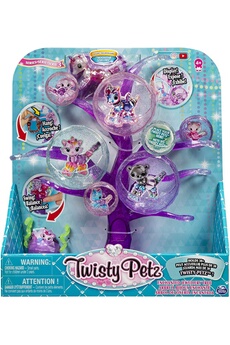 Pâte à modeler Twisty Petz Twisty petz - 6053562 - playset arbre à bijoux twisty petz - bracelets bijou cadeau animaux magiques - jouet enfant, animaux à collectionner