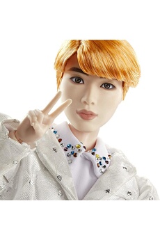 Poupée Bts Bts x mattel poupée prestige jin, à l?effigie du membre du groupe de k-pop en tenue de scène, figurine à collectionner, gkc98