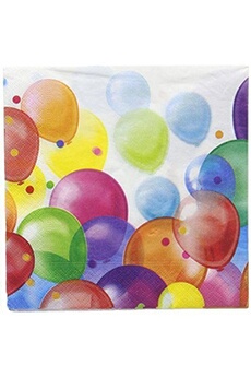 Article et décoration de fête Amscan Amscan - 9900323 - 20 serviettes balloons