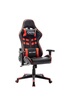 vidaXL Chaise de jeu Noir et rouge Cuir artificiel photo 1