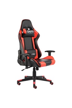 Chaise gaming pivotante Rouge PVCChaise Gamer Siège Gaming Fauteuil Gamer