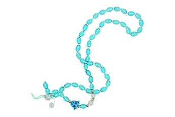Bijou de déguisement Avizar Bijou de téléphone bracelet à perles bleues collection audacious