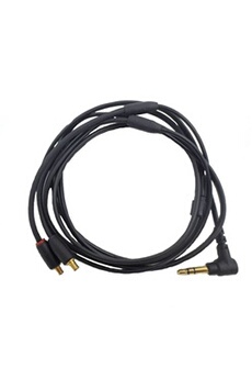 Accessoires audio GENERIQUE Câble A2DC audio pour écouteurs Audio-Technica ATH-LS50 LS70 LS200 LS300 LS400 LS50 CKR90 Noir