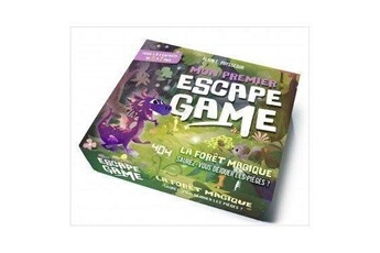 Jeu d'escape game 404 Editions Mon premier escape game : la forêt magique