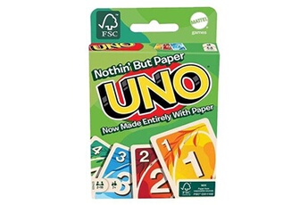 Jeux classiques Mattel Uno - nothin' but paper