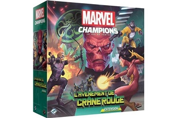 Jeux classiques Asmodee Marvel champions - l'avènement de crâne rouge