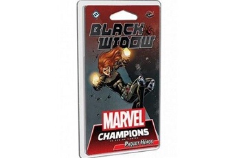 Carte à collectionner Fantasy Flight Games Marvel champions : black widow (héros)