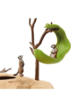 Figurine de collection Schleich Schleich 42530 - wild life rendez-vous des suricates