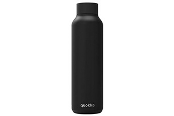 Gourde et poche à eau Quokka Bouteille isotherme solid jet black 63 cl