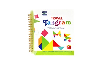 Puzzles GENERIQUE Small puzzle tangram magnetic puzzle 3d magnetic diy puzzle educational toys multicolore
