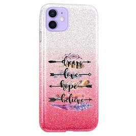 Etui rabat pour Iphone 13 MINI paillette rose avec motif panda licorne Etui rabat pour Iphone 13 MINI paillette rose avec motif panda licorne