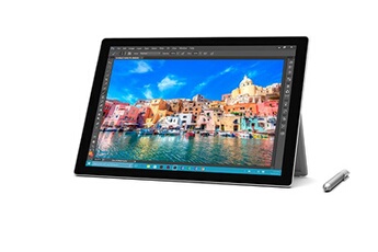 Microsoft Surface Pro 4 - Tablette - Core I5 6300U / 2.4 Ghz - Win 10 Pro 64 Bits - 8 Go Ram - 256 Go Ssd - 12.3" Écran Tactile 2736 X 1824 - Hd Graphics 520 - Wi-Fi - Argent - Commercial