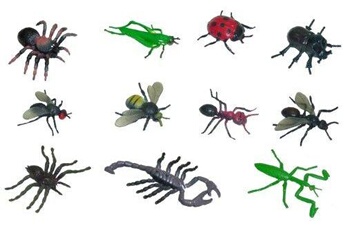 Figurine de collection GENERIQUE Insectes miniland (12 figurines)