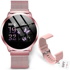 Montre connectée Chronus Montre Connectée MT1 Étanche Fitness Tracker-Noir-Chronus