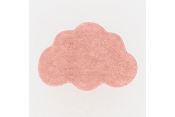 Tapis pour enfant Sklum Sklum tapis en coton (69x100 cm) cloud kids rose coton