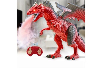 Autre jeux éducatifs et électroniques Jouet Jouets dinosaure télécommandé rouge électrique dragon à grand spray éclairage rugissant marchant cadeaux pour garçons enfants