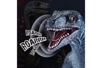 Autre jeux éducatifs et électroniques Jouet Jouets dinosaure télécommandé bleu rc jouets monde jurassic vélociraptor cadeaux pour garçons