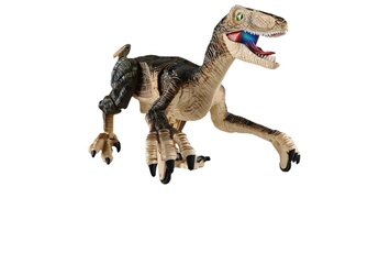 Autre jeux éducatifs et électroniques Jouet Jouets dinosaure télécommandé noir 2.4g rc raptor vélociraptor marche électrique pour garçon