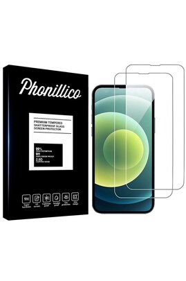 Protection d'écran pour smartphone Phonillico Verre Trempé pour iPhone 13 / iPhone  13 PRO - (6,1) [Pack 2] Film Protection Ecran Ultra Resistant®