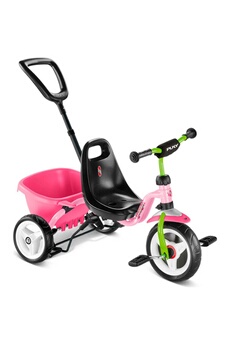 Vélo enfant Puky Puky 2219 - tricycle enfant ceety avec des pneus confort - rose vert