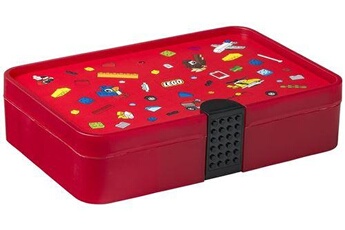 Lego Lego Boîte de tri iconic junior 26,7 x 17,8 cm polypropylène rouge