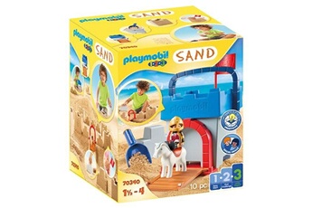 Playmobil PLAYMOBIL 1.2.3 sand 70340 château de sable