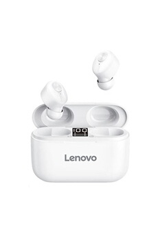 Ecouteurs Lenovo Ecouteur bluetooth HT18 TWS blanc