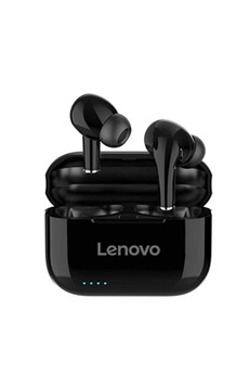 Ecouteurs Lenovo Ecouteur bluetooth LP1S TWS Noir