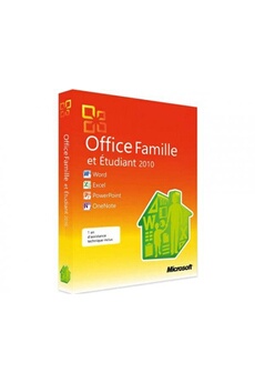 Microsoft Office 2010 Famille Et Etudiant (Home & Student) - Clé Licence À Télécharger