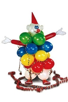 Article et décoration de fête Riethmuller Riethmüller - 450001 - décoration de fête - set de décoration - ballons clown