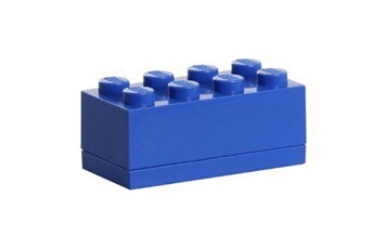 Maquette Lego Lego - 40121731 - ameublement et décoration - boîte miniature - bleu - 8 plots