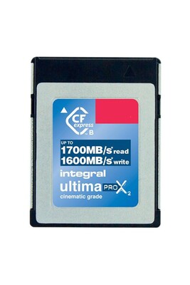 Cartes CompactFlash Integral cartes cfexpress 512 go ultimapro x2 cinematic 1600w/500r