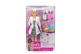 Poupée Barbie Poupée barbie pédiatre et accessoires